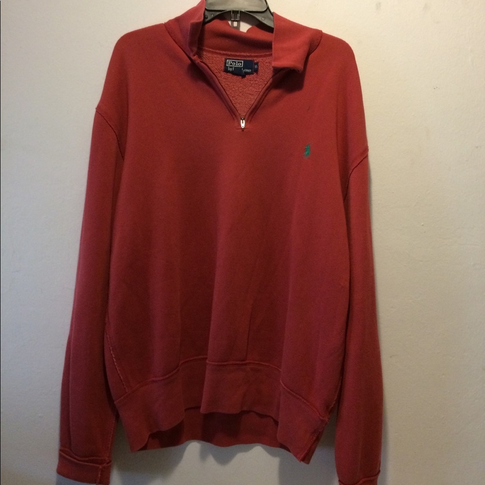 Ralph Lauren V-Neck Zip up Sweater